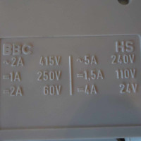BBC Leistungsschalter S271 K4A GEB
