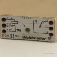 Weidmüller Relaiskoppler EGR 24/48V 1570.6 GEB