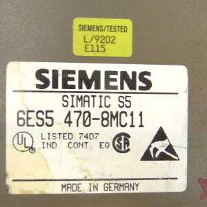 Simatic S5 AO470 6ES5 470-8MC11 GEB
