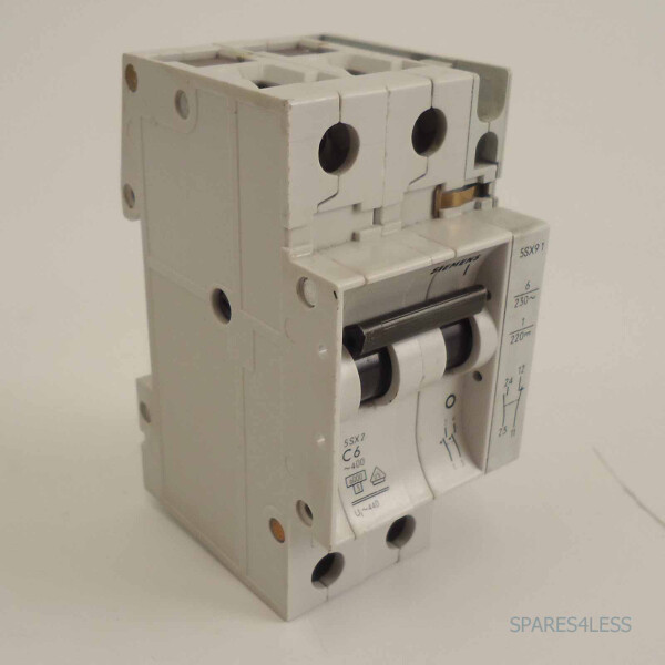 Siemens Leitungsschutzschalter 5SX2206-7 + 5SX9100HS GEB
