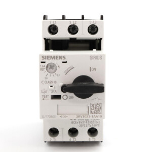 Siemens Leistungsschalter 3RV1021-1AA10 GEB
