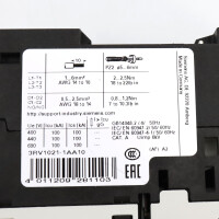 Siemens Leistungsschalter 3RV1021-1AA10 GEB