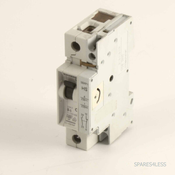 Siemens Leitungsschutzschalter 5SX2106-6 + 5SX9100HS GEB