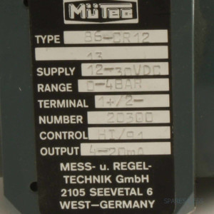 Mütec Überwachungsgerät 86-CR12 NOV