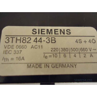 Siemens Schütz Hilfsschütz 3TH8244-3B GEB
