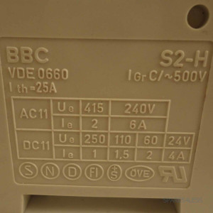 ABB Leistungsschalter S271 K2A GEB
