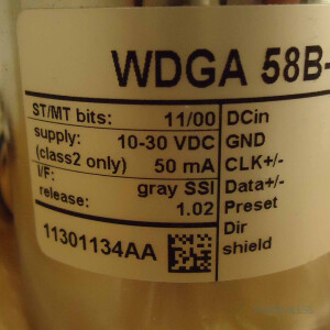 Wachendorff Absolutgeber WDGA 58B-10-1100-SIA-G01-C5 OVP
