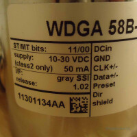 Wachendorff Absolutgeber WDGA 58B-10-1100-SIA-G01-C5 OVP