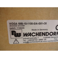 Wachendorff Absolutgeber WDGA 58B-10-1100-SIA-G01-C5 OVP