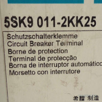 Siemens Schutzschalterklemme 5SK9011-2KK25 (10Stk.) OVP