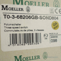 Klöckner Moeller Polumschalter T0-3-68206GB-SOND804 229432 OVP