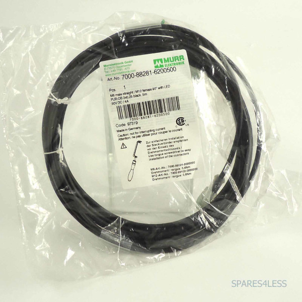 MURR ELEKTRONIK Sensorkabel 7000-88281-6200500 OVP