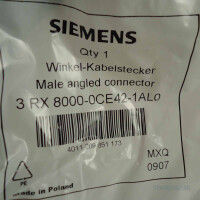 Siemens Winkel-Kabelstecker mit 10M Leitung 3RX8000-0CE42-1AL0 OVP