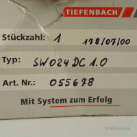 Tiefenbach Schlupfwächter SW024 DC1.0 055678 OVP