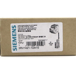 Siemens Leistungsschalter 3RV1421-1DA10 OVP