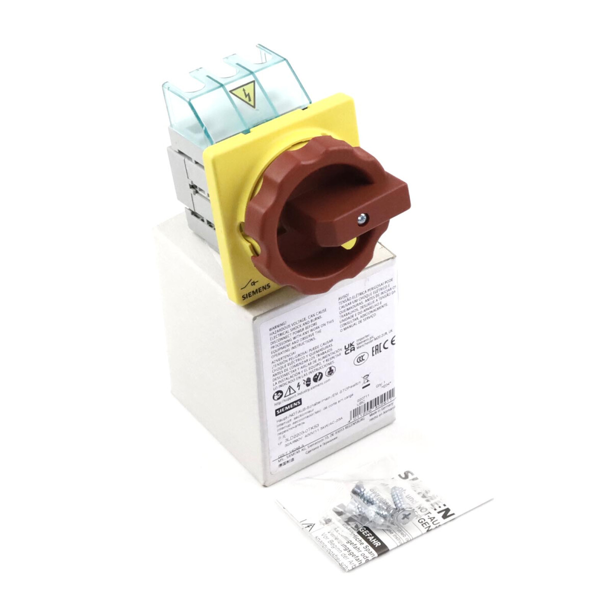 Siemens Hauptschalter 3LD2203-0TK53 OVP