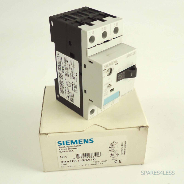 Siemens Leistungsschalter 3RV1011-0CA10 OVP