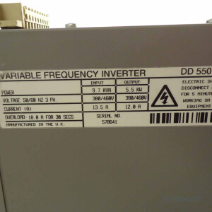 CONTROL TECHNIQUES FREQ. INVERTER DominAx DD550 GEB