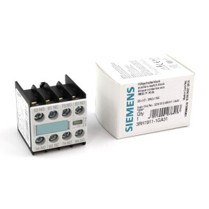 Siemens Hilfsschalterblock 3RH1911-1GA31 OVP