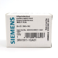 Siemens Hilfsschalterblock 3RH1911-1GA31 OVP