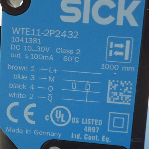 SICK Reflexions Lichttaster WTE11-2P2432 1041381 OVP