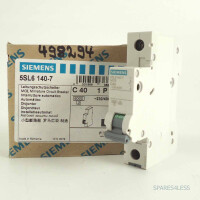 Siemens Leitungsschutzschalter 5SL6 140-7 OVP
