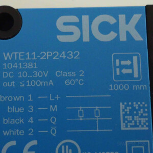 SICK Reflexions Lichttaster WTE11-2P2432 1041381 NOV