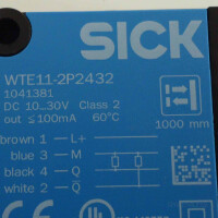 SICK Reflexions Lichttaster WTE11-2P2432 1041381 NOV