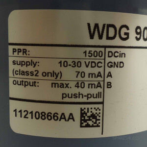 Wachendorff Inkrementaler Drehgeber WDG 90B-1500-AB-PT-S2 NOV