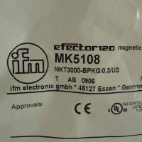 ifm efector120 Zylindersensor MK5108 MKT3000-BPKG/0,3/US OVP