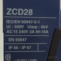 Telemecanique Positionsschalter ZCD28 018596 OVP