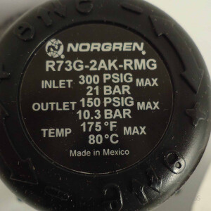 NORGREN DRUCKREGULATOR R73G-2AK-RMG OVP