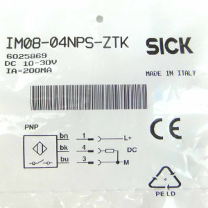 Sick Näherungssensor IM08-04NPS-ZTK 6025869 OVP