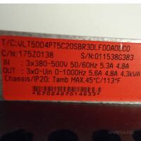 Danfoss Frequenzumrichter VLT5004PT5C20SBR3DLF00A00C0 175Z0138 4,3 kVA NOV