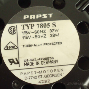 PAPST Lüfter 115V Typ 7805S OVP