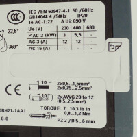 Siemens Schütz 24V/5,5kW/400V 3RT2517-1AB00 OVP