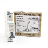 Siemens Leitungsschutzschalter 5SY5 116-7 OVP