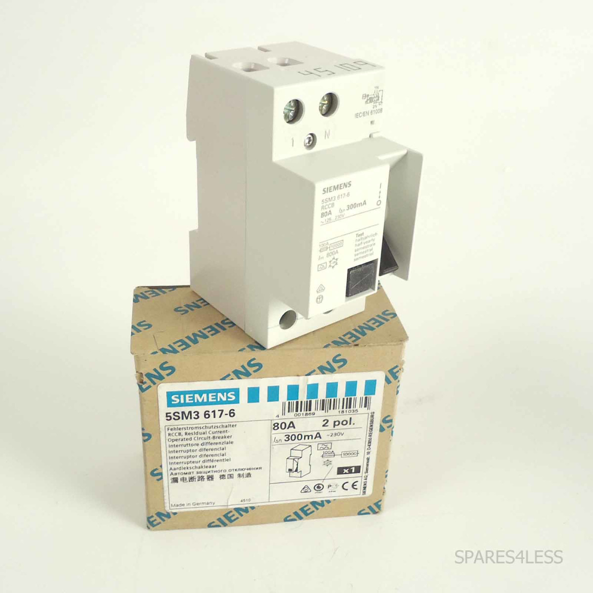Siemens FI-Schutzschalter 5SM3 617-6 OVP