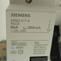 Siemens FI-Schutzschalter 5SM3 617-6 OVP