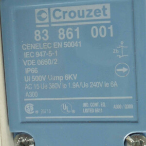 Crouzet Positionsschalter 83861001 OVP