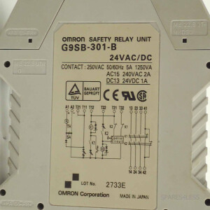 Omron Sicherheitsrelais G9SB-301-B GEB