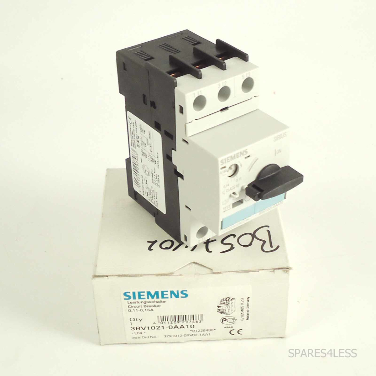 Siemens Leistungsschalter 3RV1021-0AA10 OVP