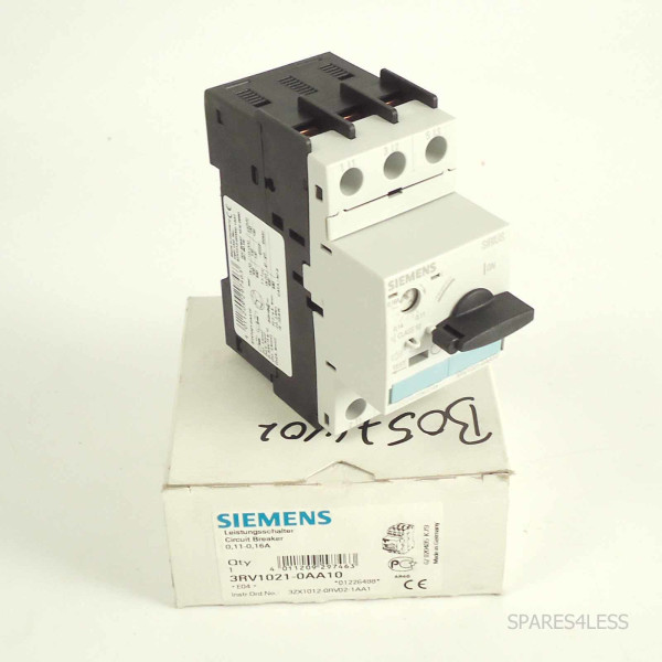 Siemens Leistungsschalter 3RV1021-0AA10 OVP