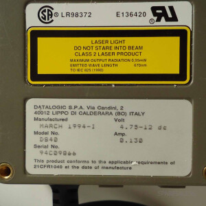 DATALOGIC Barcode Scanner DS40 OVP