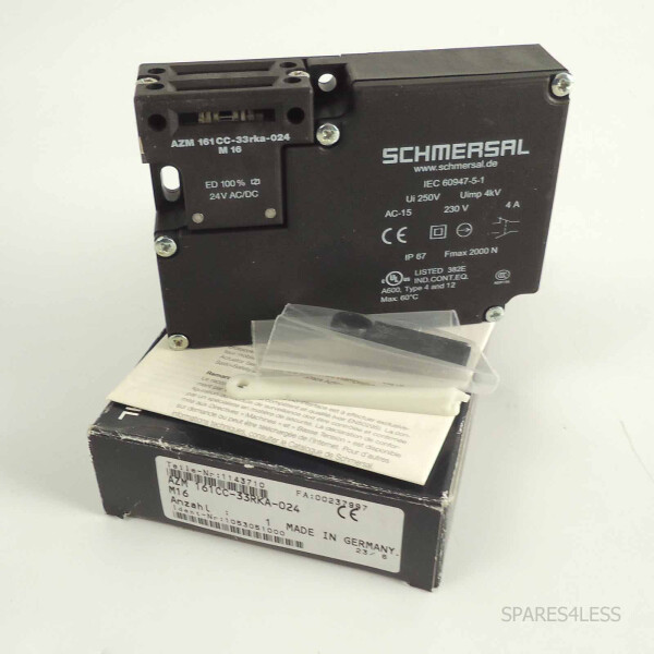 SCHMERSAL Sicherheitszuhaltung AZM 161CC-33RKA-024 1143710 OVP