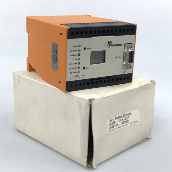 ifm / Bihl+Wiedemann AS-i Modbus Gateway AC1092 OVP