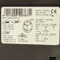 Siemens Leistungsschalter 3RV1044-4KA10 GEB