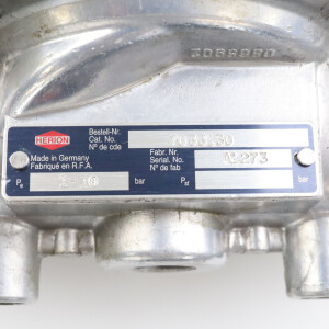 HERION magnetisches Sitzventil 7033130 1-10bar NOV