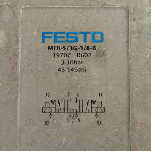 FESTO Magnetventil MFH-5/3G-3/8-B 19707 OVP