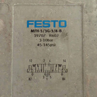 FESTO Magnetventil MFH-5/3G-3/8-B 19707 OVP